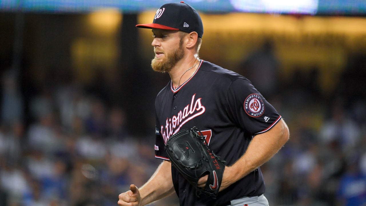 Strasburg starts for Nationals, up 2-0 on Cardinals in NLCS